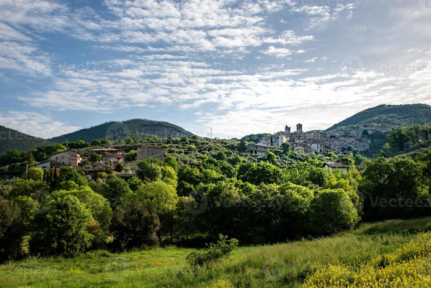 The village of Portaria in the municipality of Acquasparta, Umbria, Italy, 2020 photo