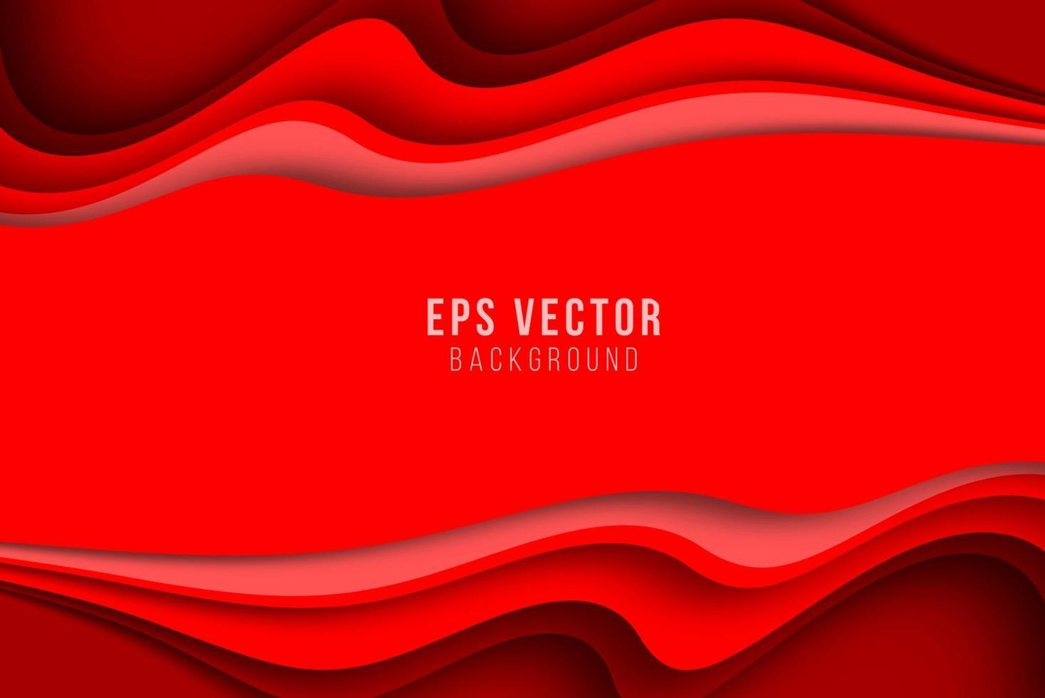 Red abstract background vector