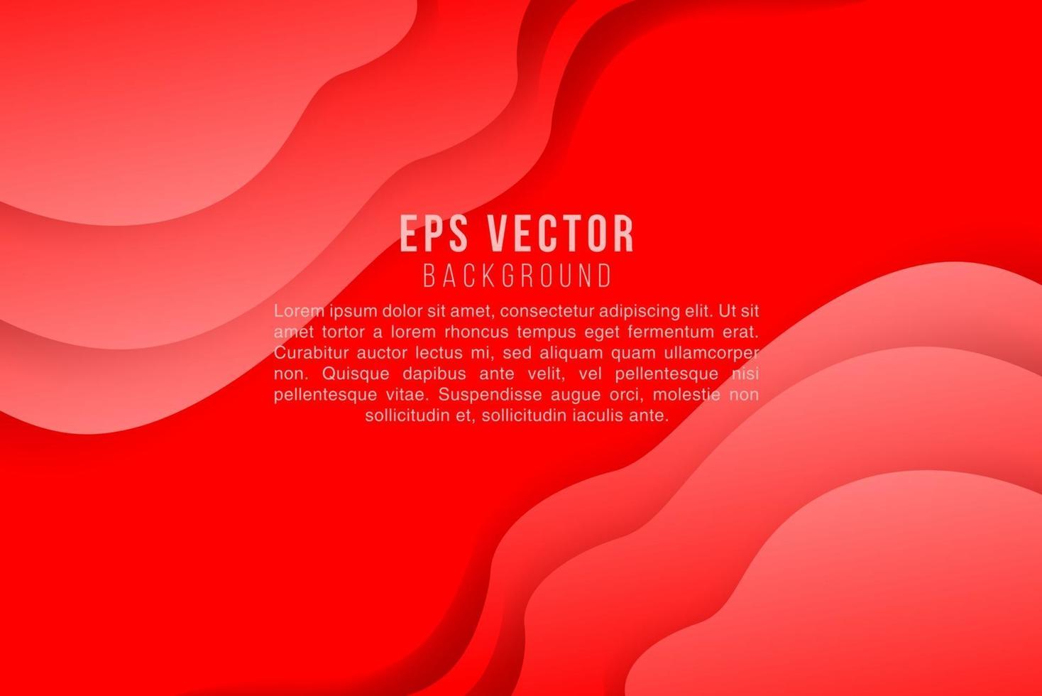 Red abstract background vector