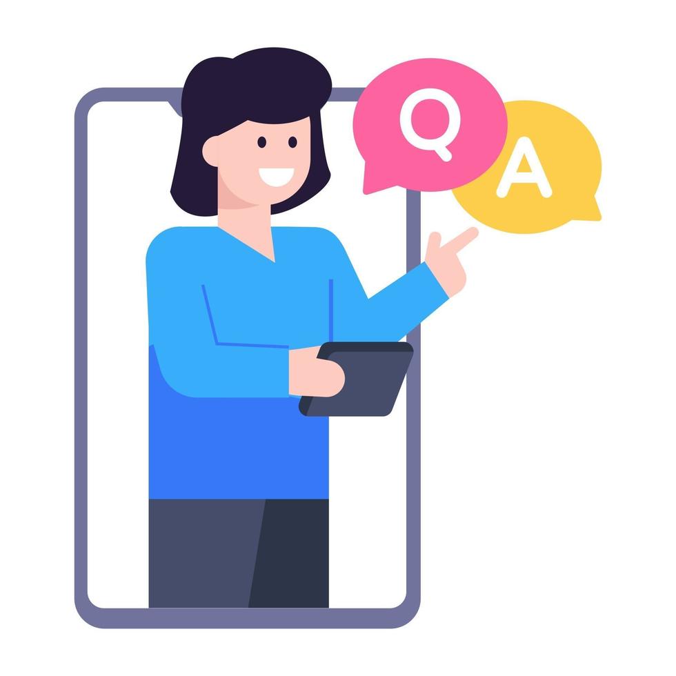 Online Customer Query vector