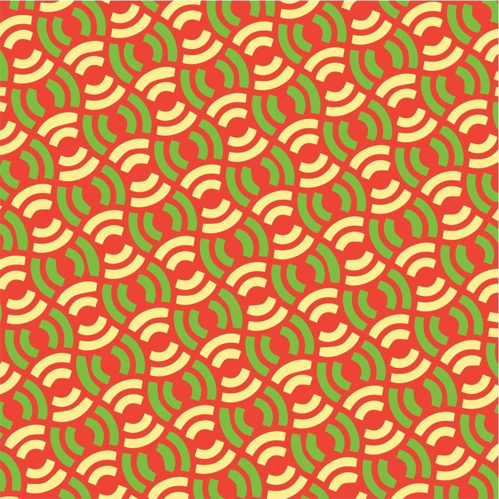 Concentric circles pattern abstract seamless pattern vector