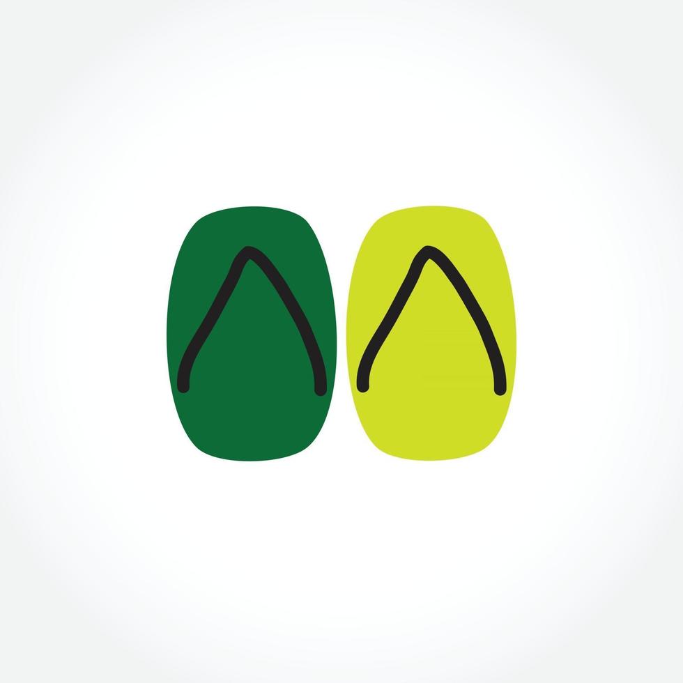 flip flops isolated icon vector illustration design