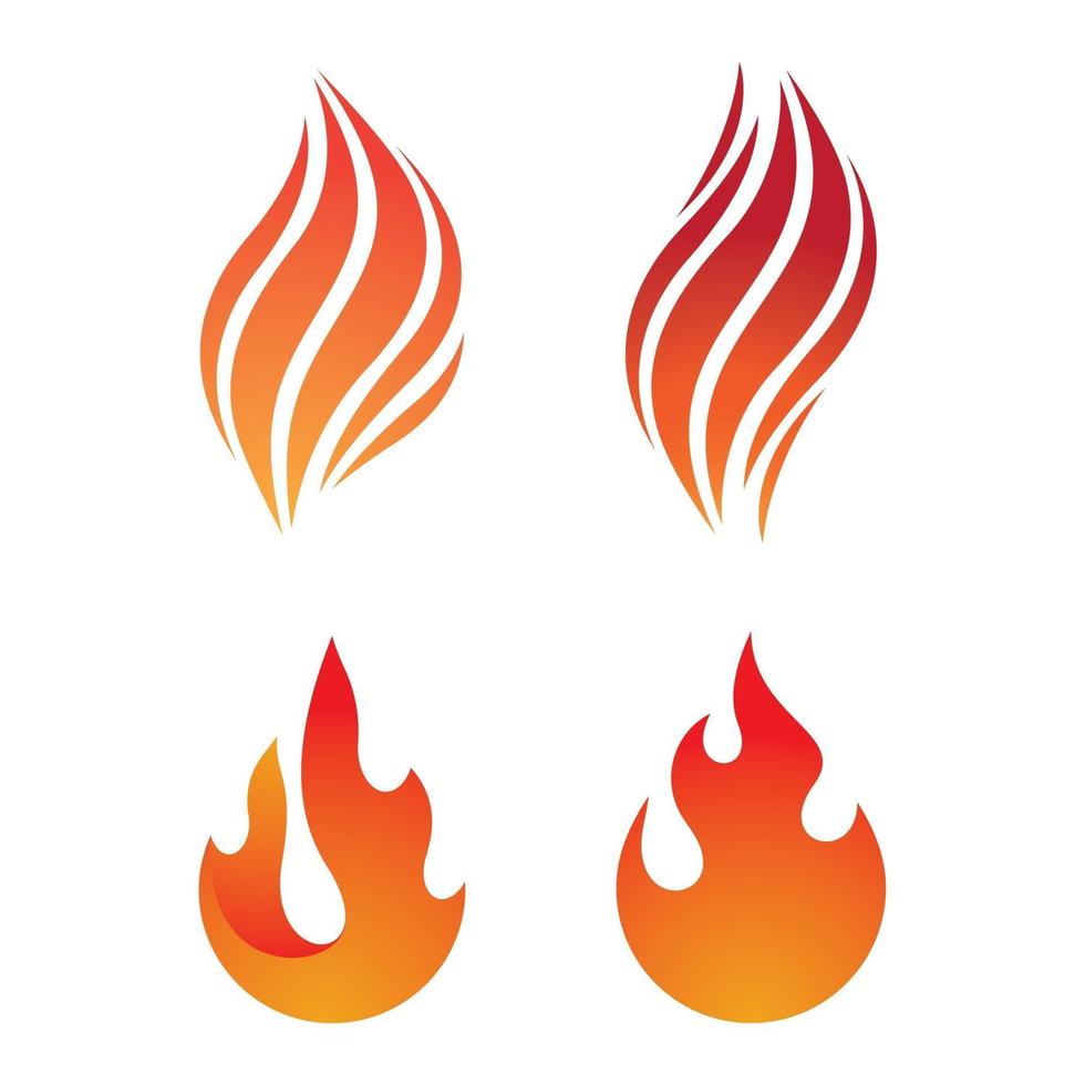 Fire logo images vector