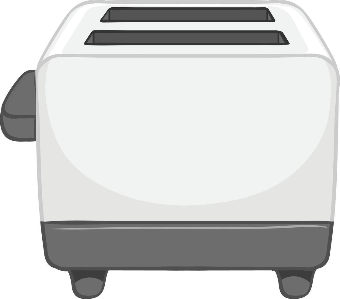 A toaster isolated on white background vector