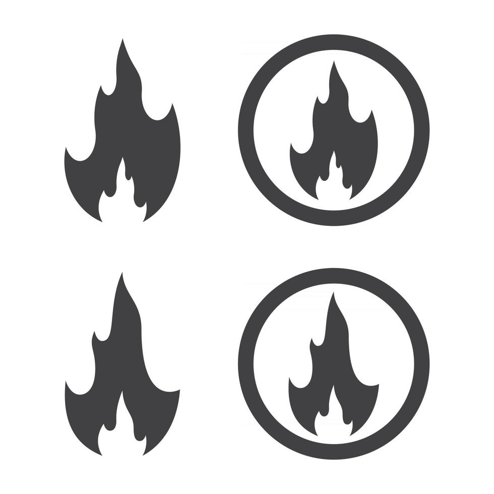 Fire logo images vector