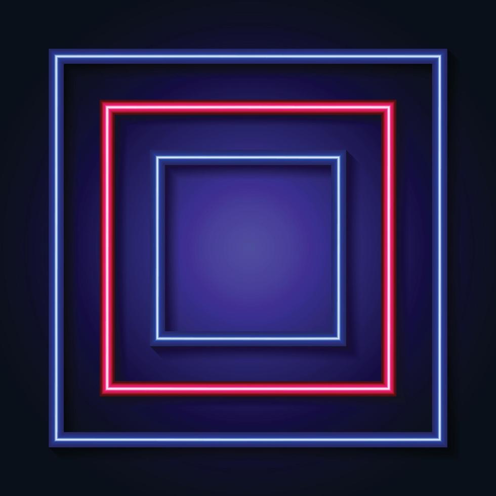 Abstract background with Neon light vector