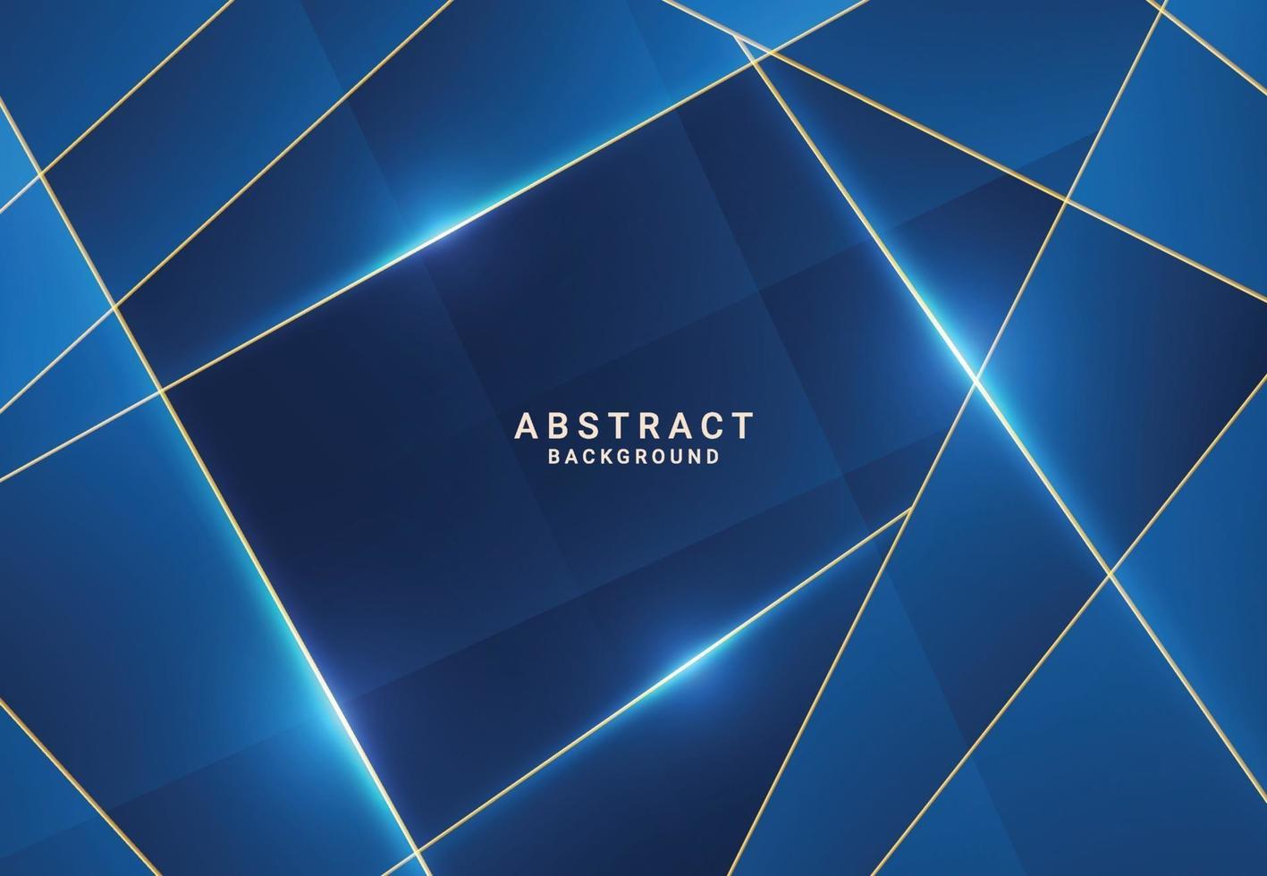 Modern dark luxury blue paper background vector