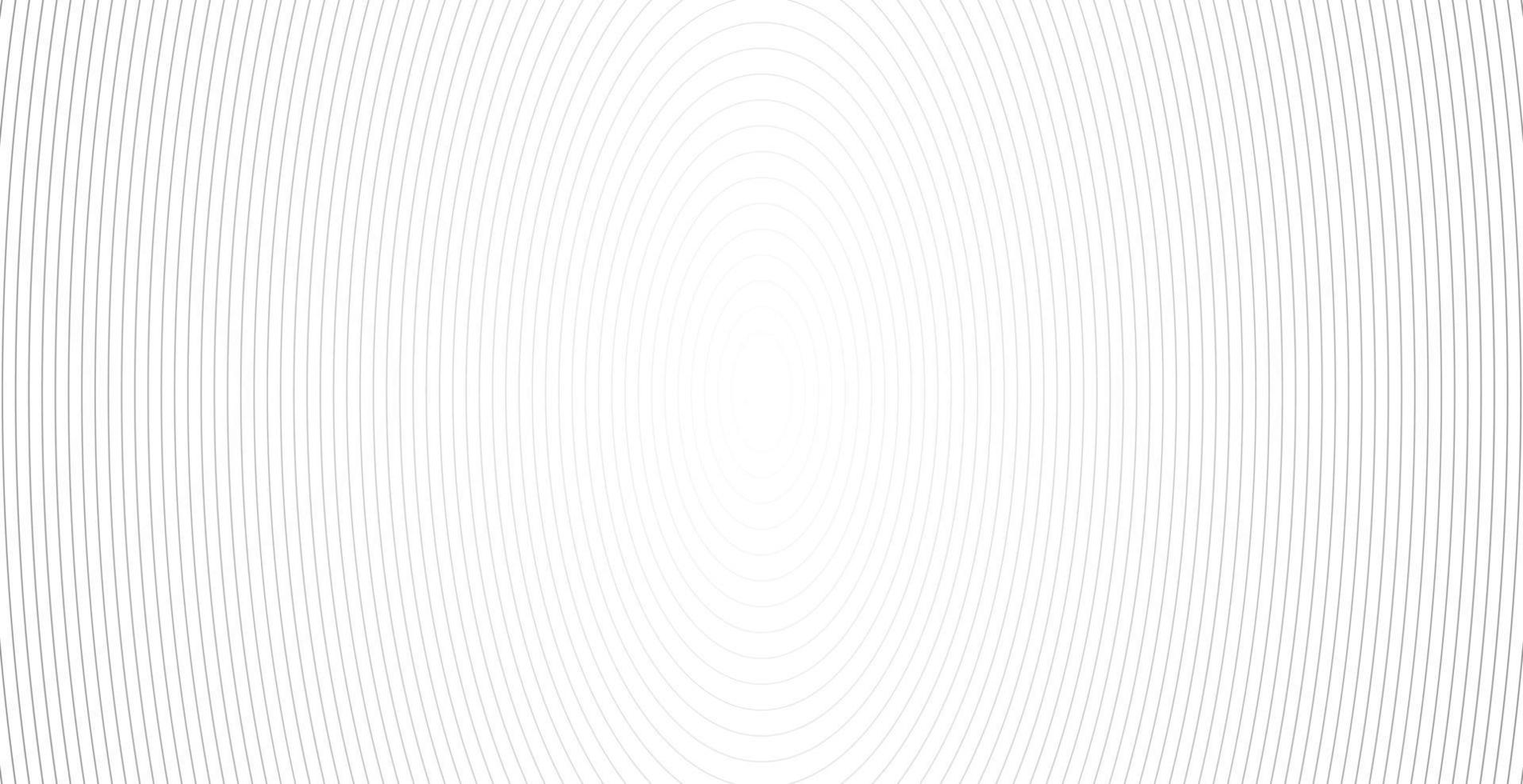 Concentric circle for sound wave. Abstract circle line pattern vector