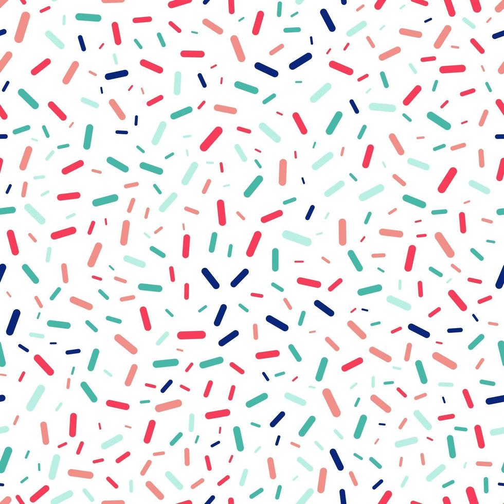 Colorful Sprinkles Seamless Repeat Vector Pattern 2979550 Vector Art at