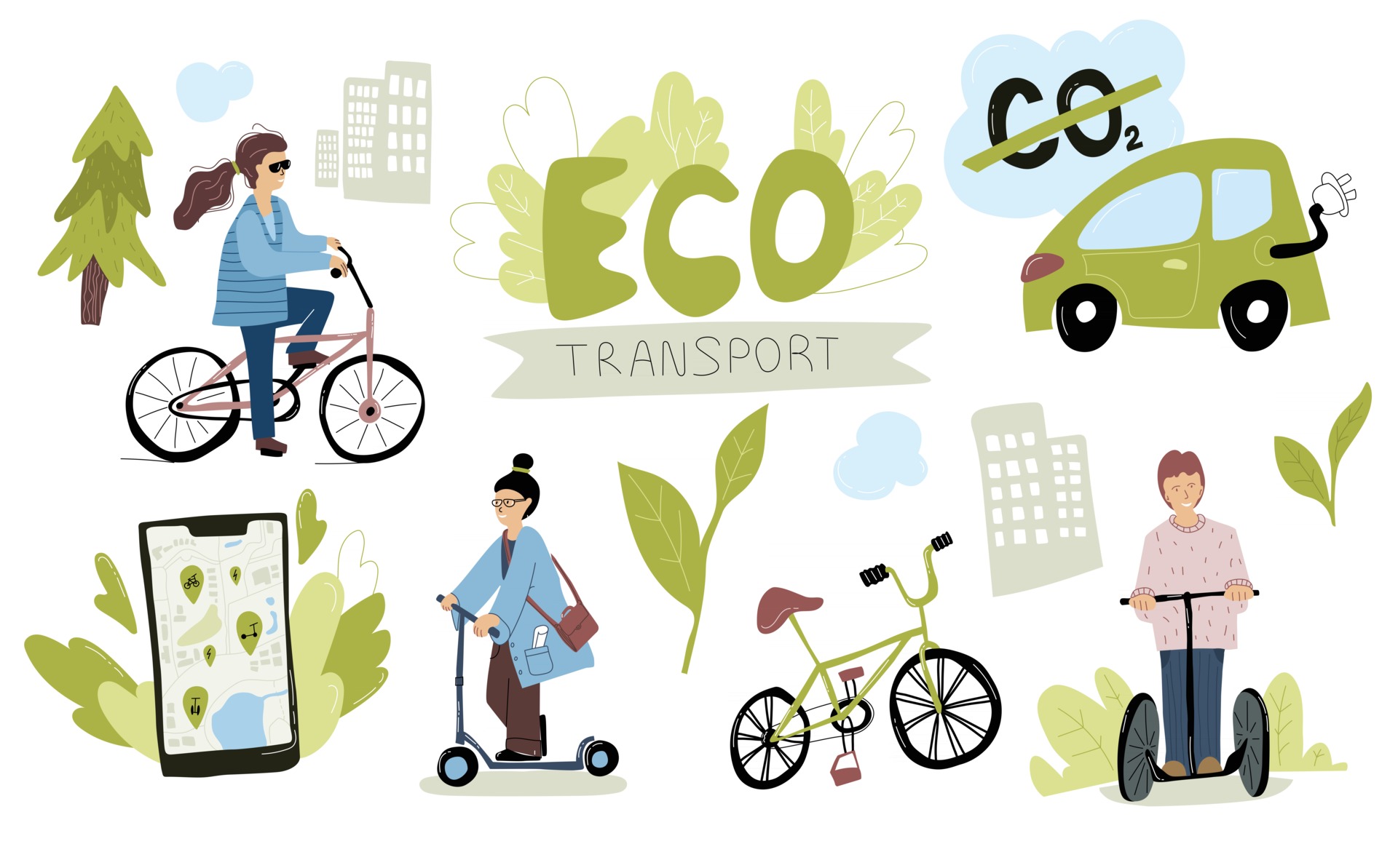 Eco Urban City Transport