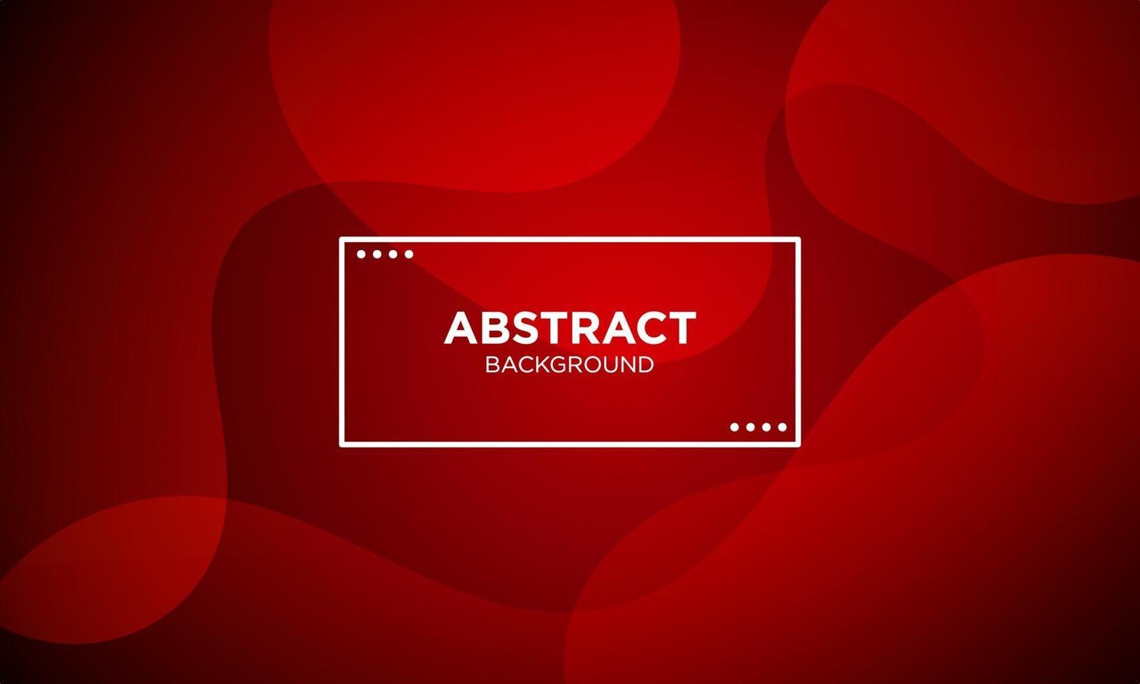 Abstract Red Fluid Wave Background vector