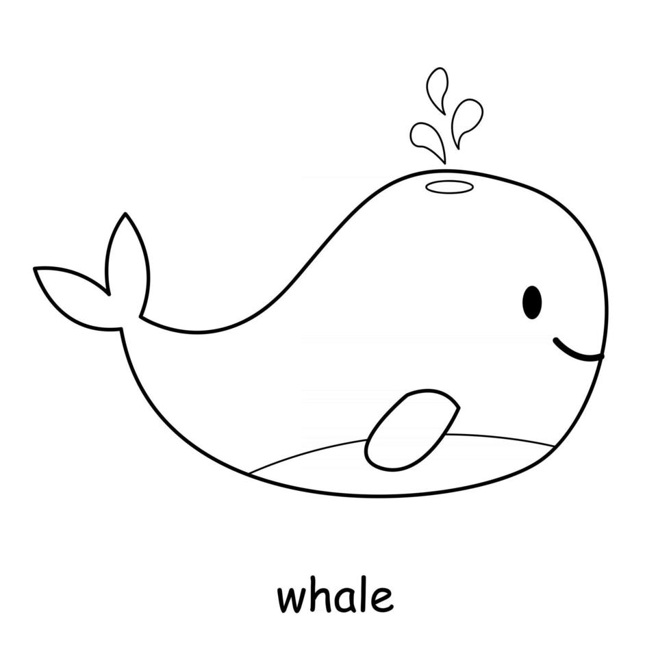 children coloring on the theme of animal vector, whale 2982331 Vector Art at Vecteezy children coloring on the theme of animal vector, whale 2982331 Vector Art at Vecteezy