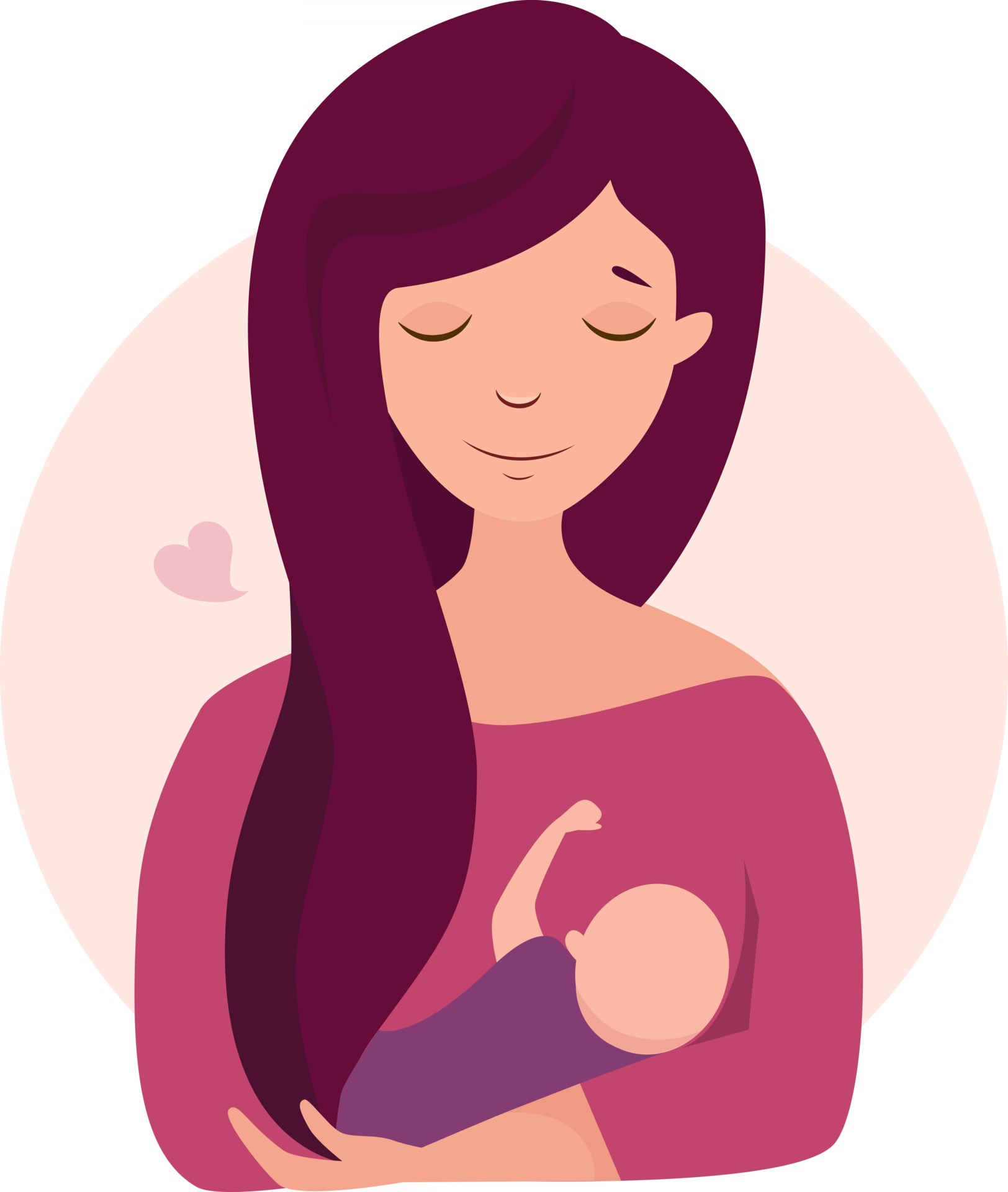 breast feeding baby 2982342 Vector Art at Vecteezy