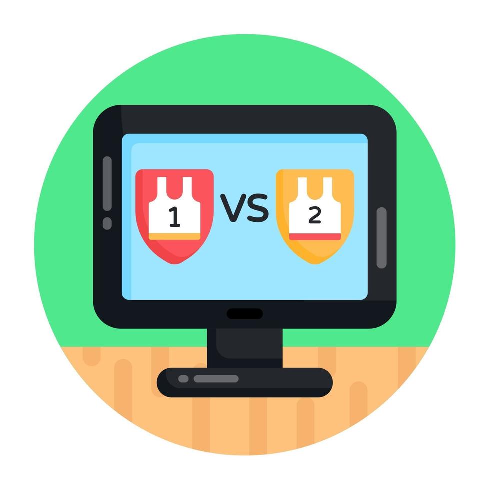 Fighting  Versus Game vector
