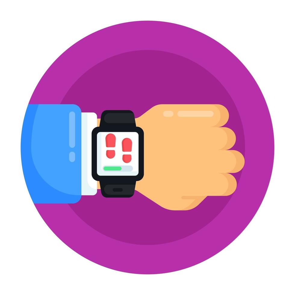 Health  Fitness Watch vector