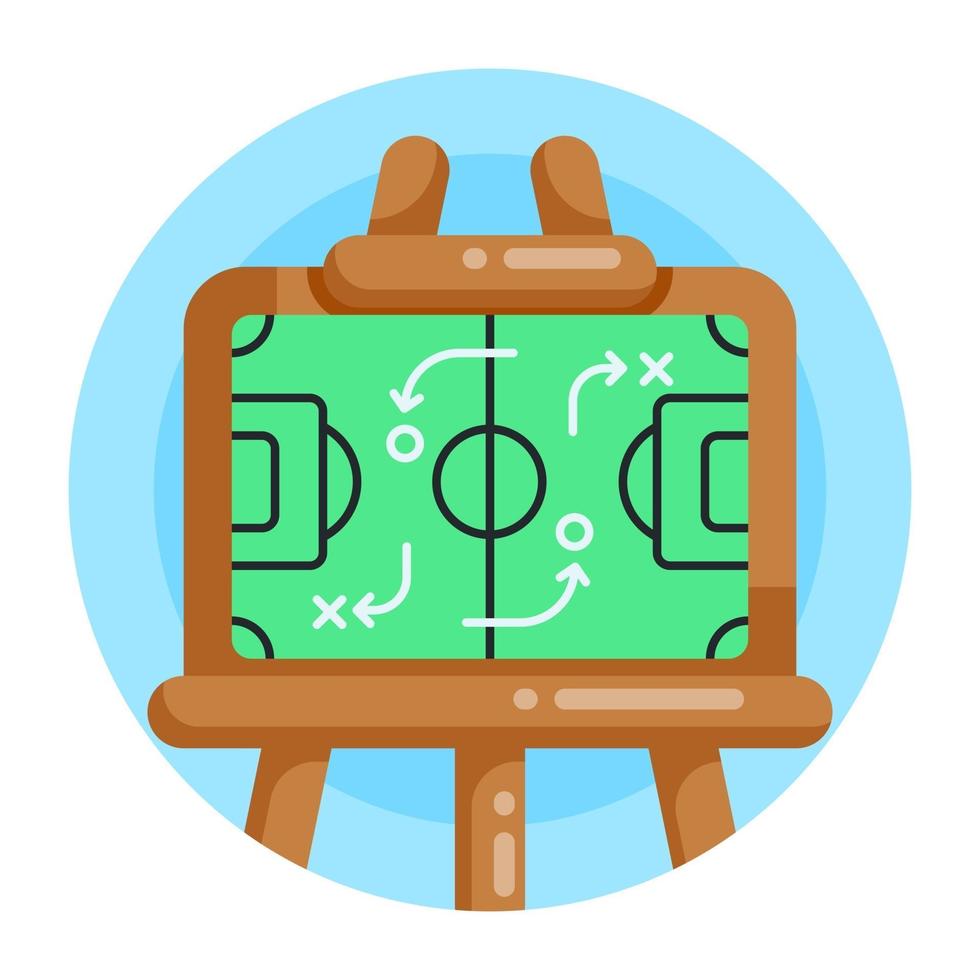 Soccer Tactics and Gaming vector