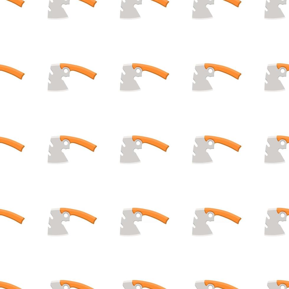 Illustration on theme pattern steel axes with wooden handle vector