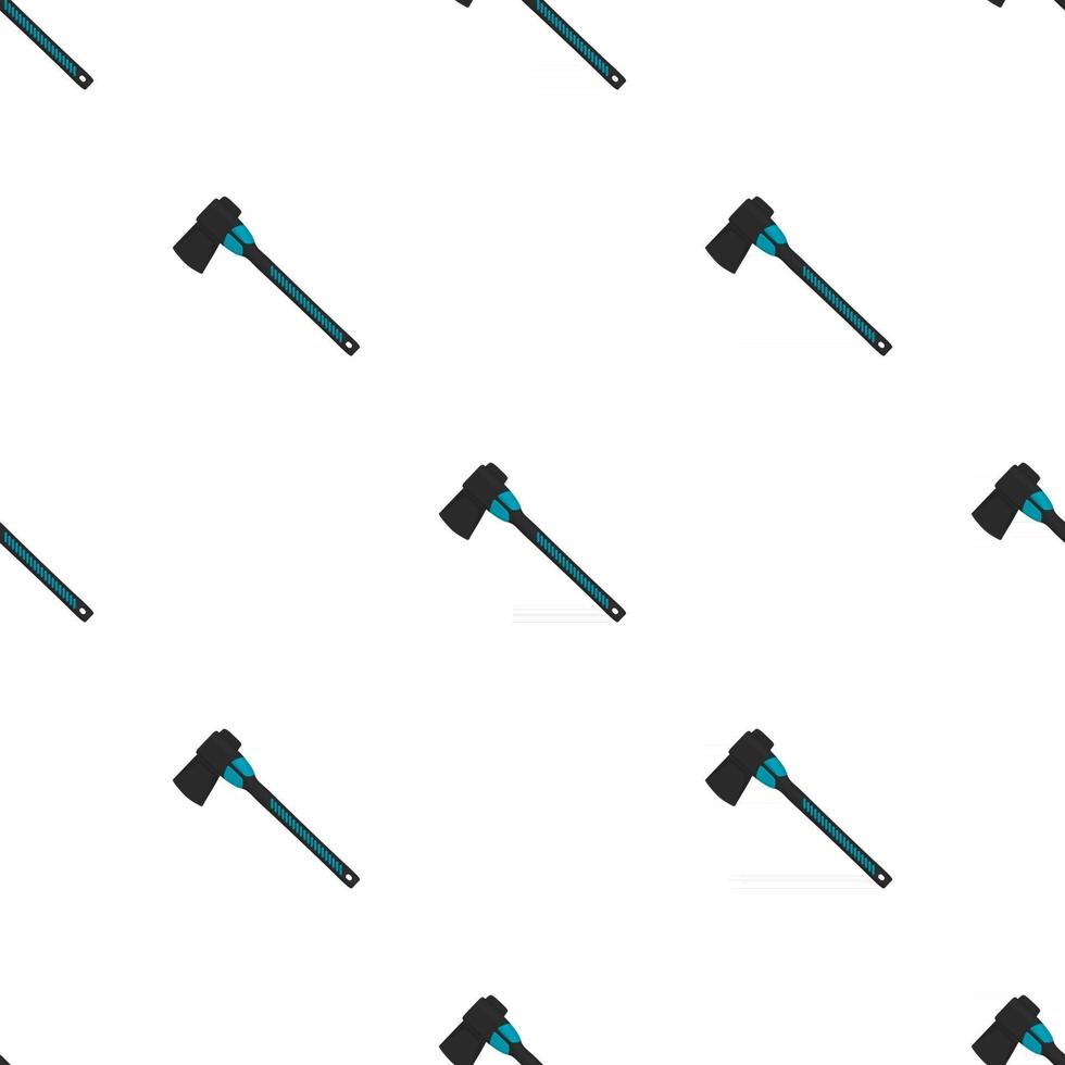 Illustration on theme pattern steel axes with wooden handle vector