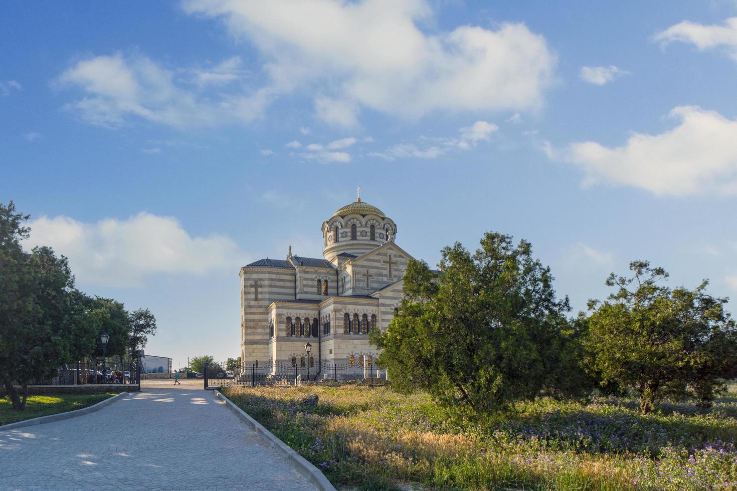 St. Vladimir's Cathedral in Chersonesos, Sevastopol photo