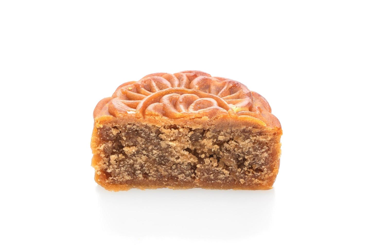 Chinese moon cake sweet bean flavour photo
