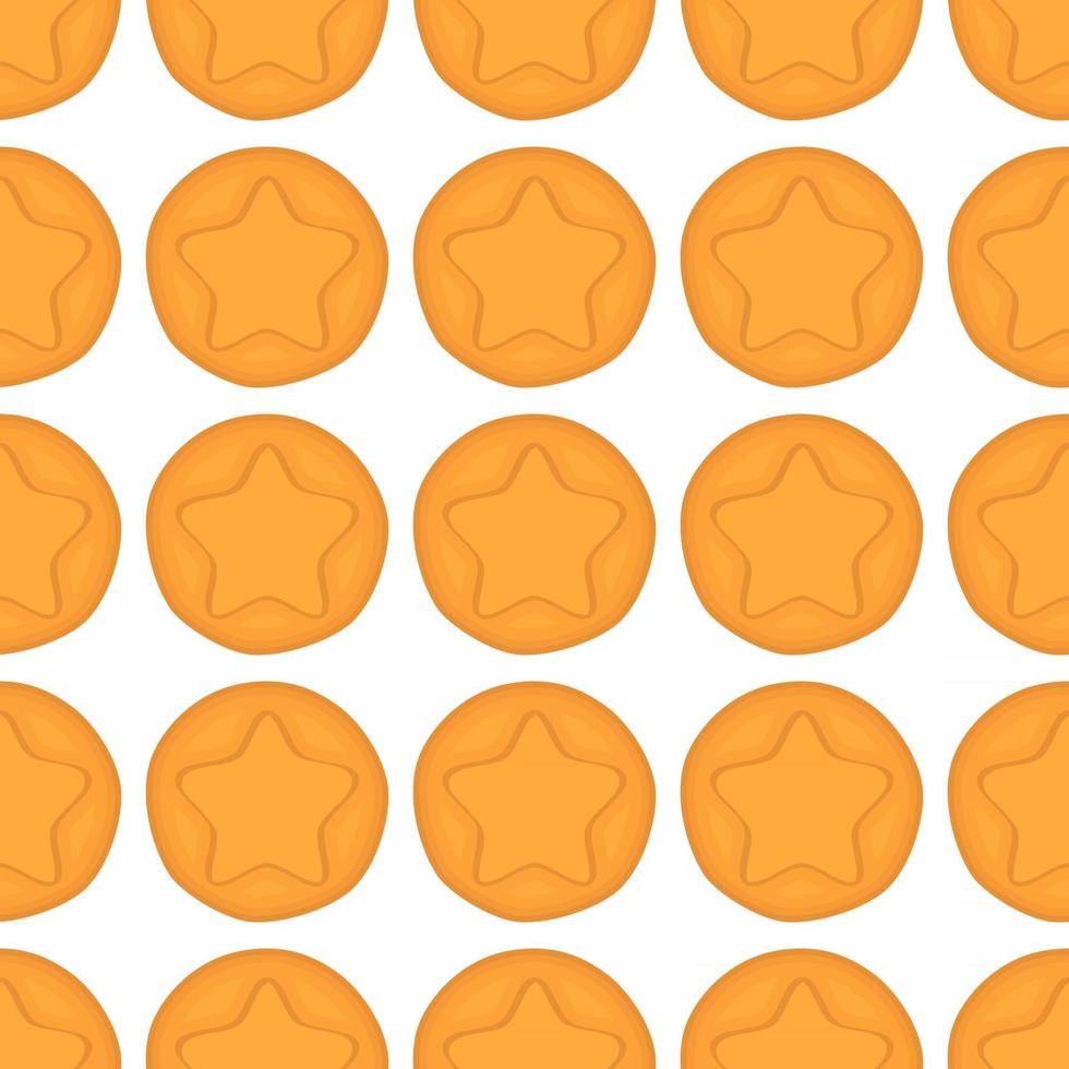 juego grande de galletas idénticas, juego de galletas de colores vector