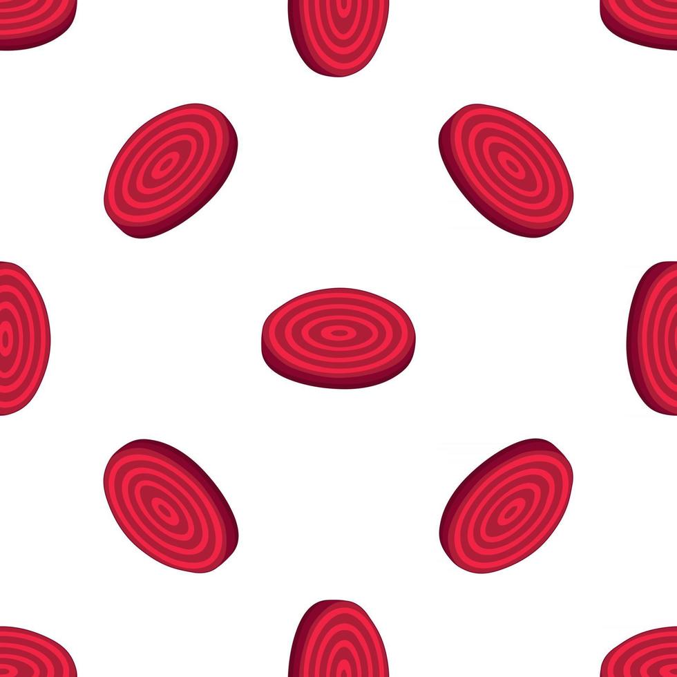 Illustration on theme of bright pattern sugar beet vector