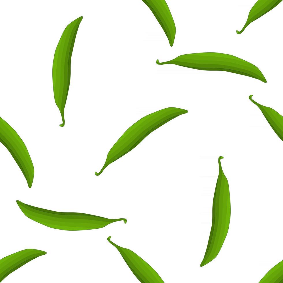 Illustration on theme of bright pattern green peas vector