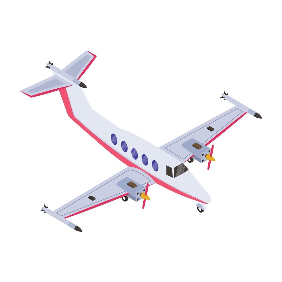 Attack Military Aircraft vector