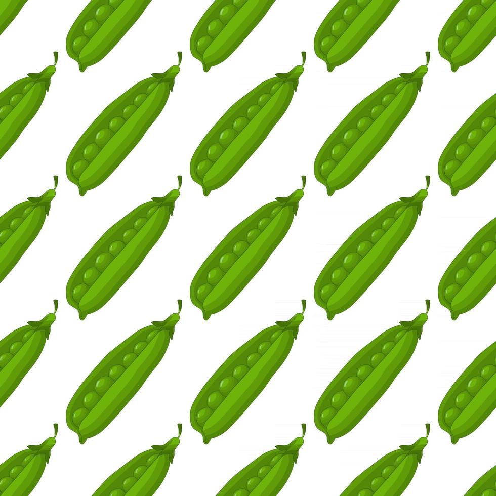 Illustration on theme of bright pattern green peas vector