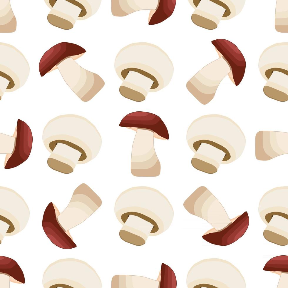 Illustration on theme of bright pattern mushroom vector