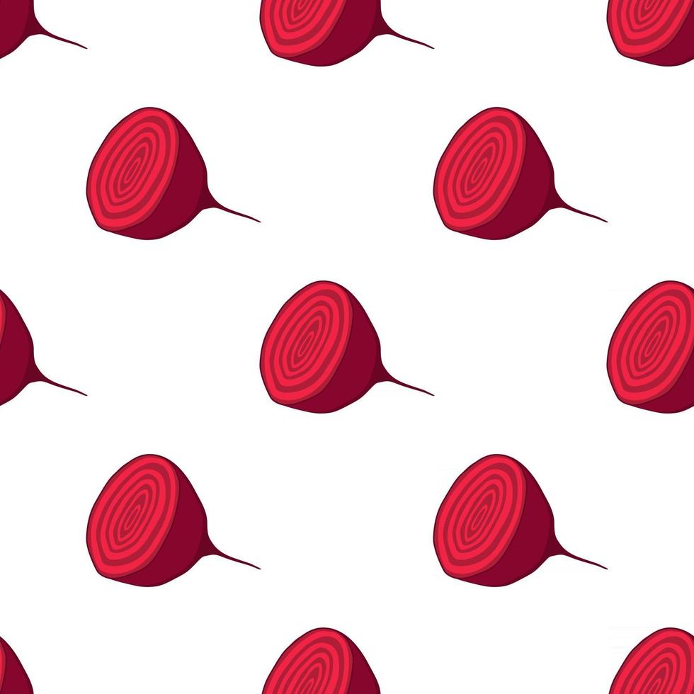 Illustration on theme of bright pattern sugar beet vector