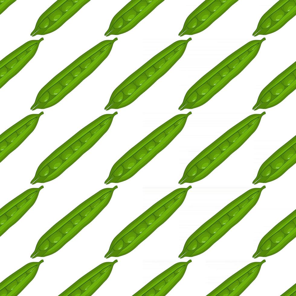 Illustration on theme of bright pattern green peas vector