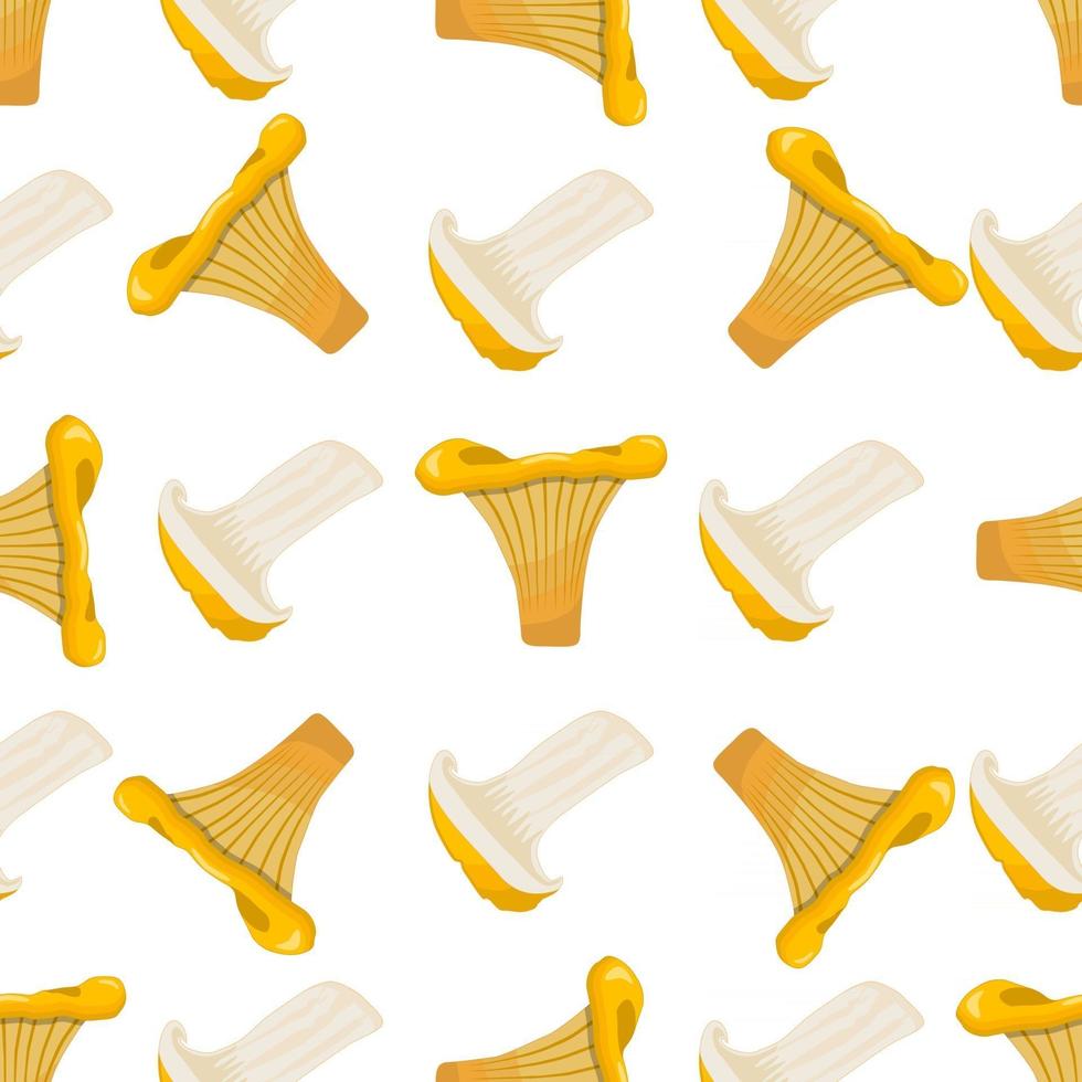 Illustration on theme of bright pattern mushroom vector