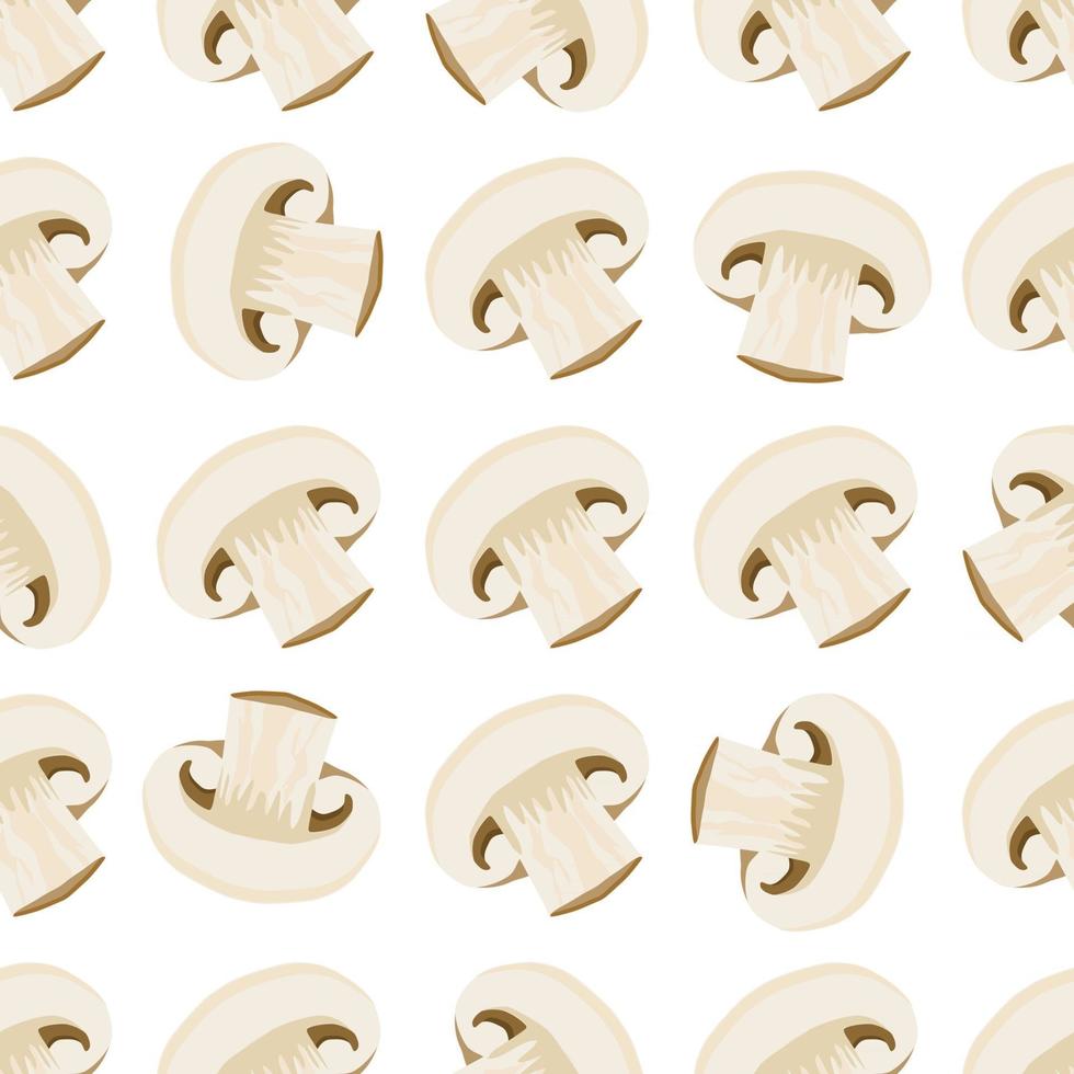 Illustration on theme of bright pattern mushroom vector
