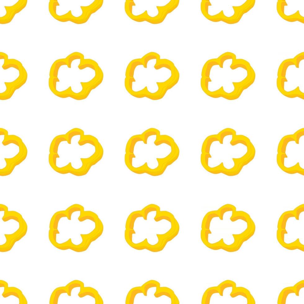 Illustration on theme of bright pattern bell pepper vector