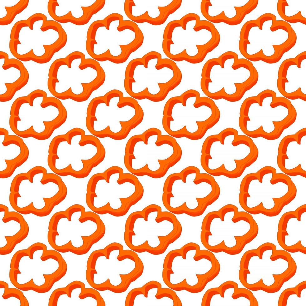 Illustration on theme of bright pattern bell pepper vector