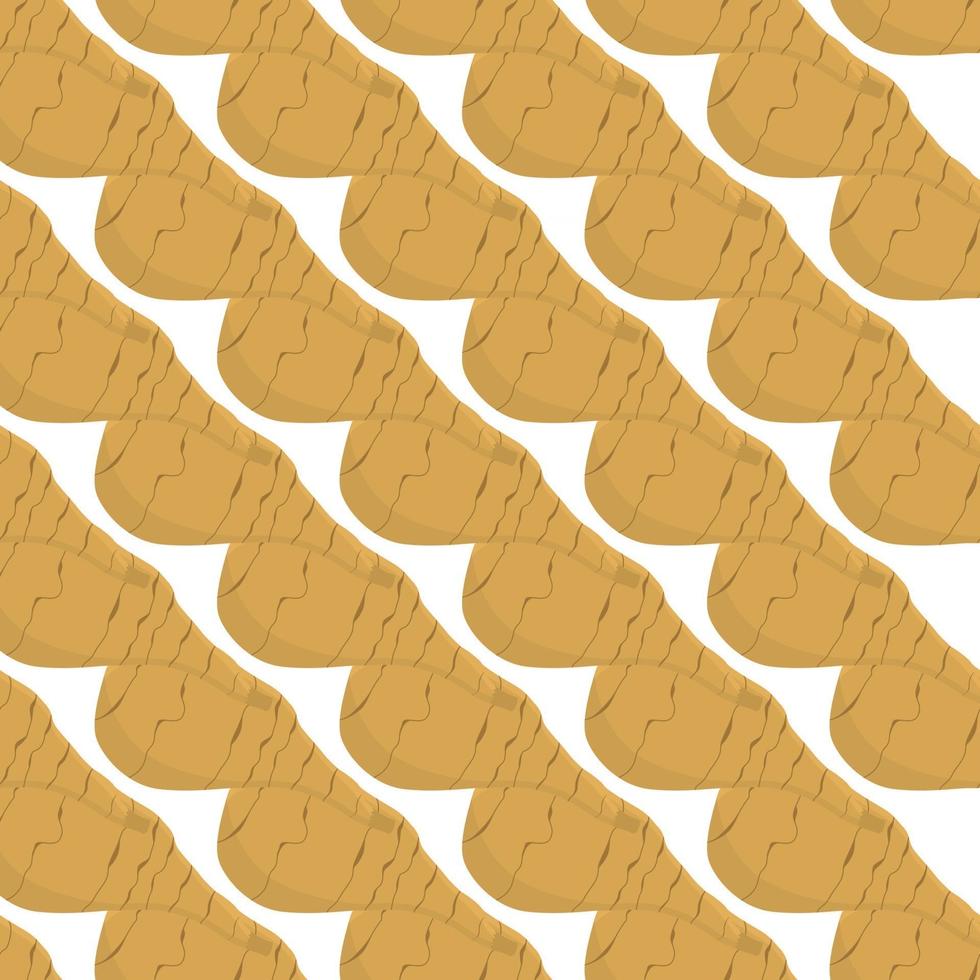 Illustration on theme of bright pattern jerusalem artichoke vector
