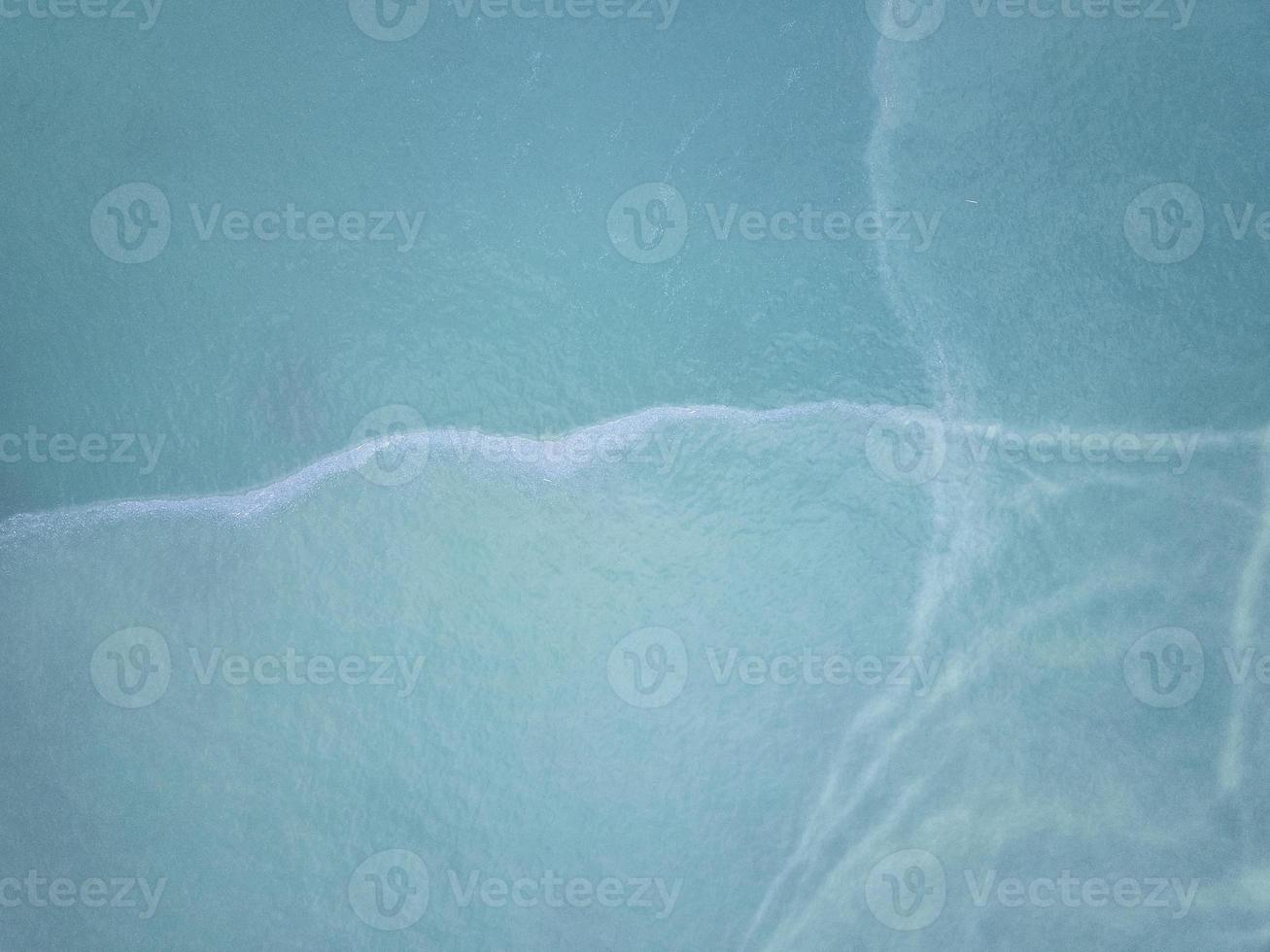 Mediterranean Sea seen from top view photo