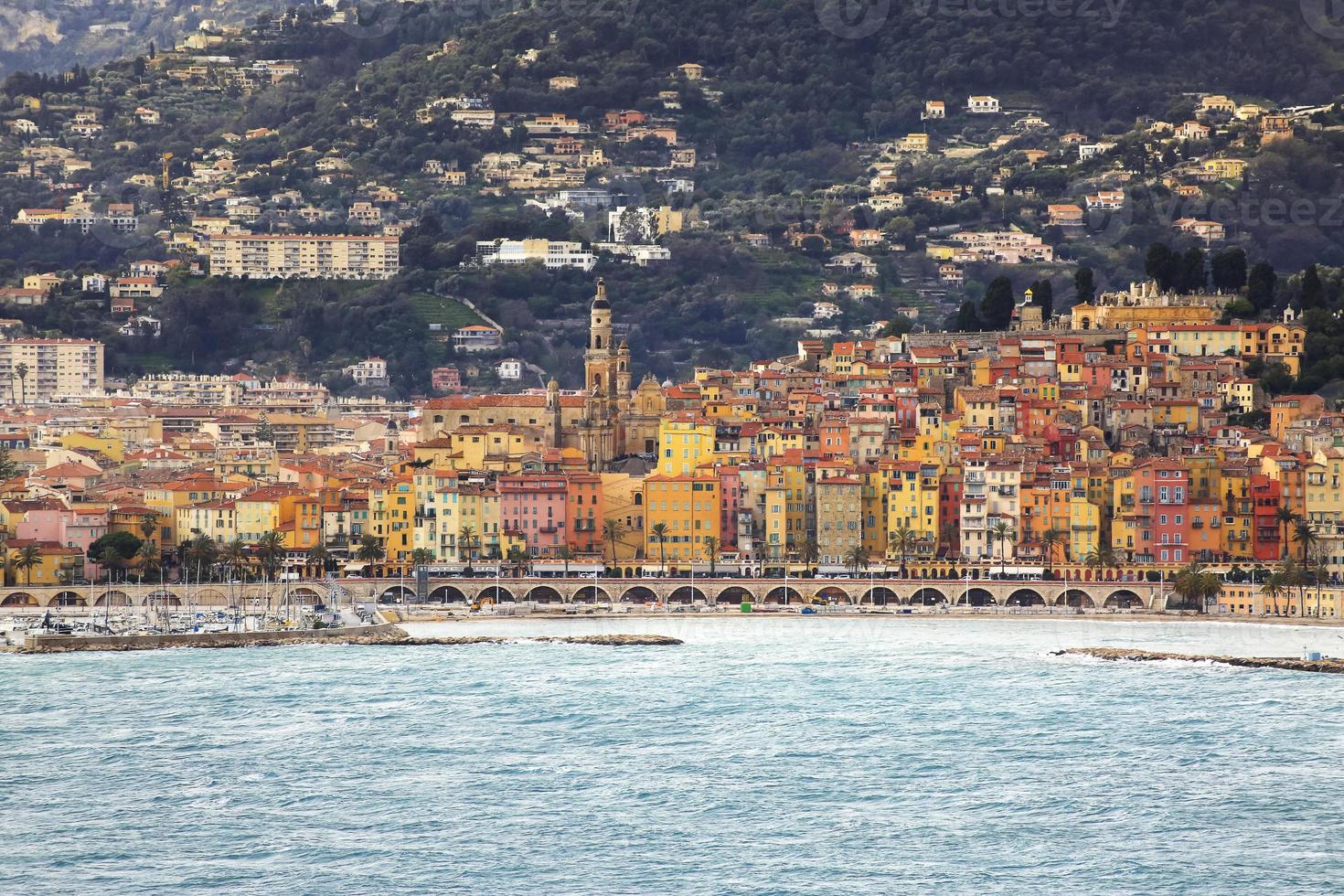 View of the French coast photo