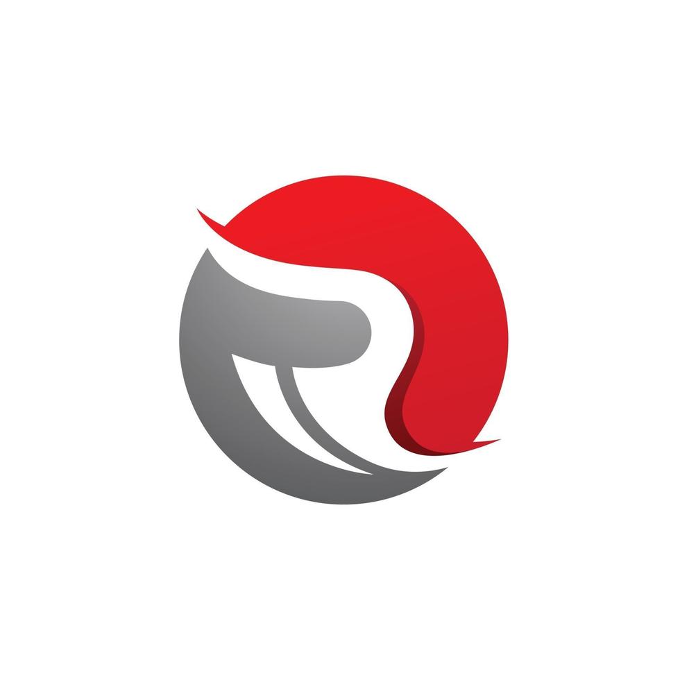 R letter logo and symbol vector
