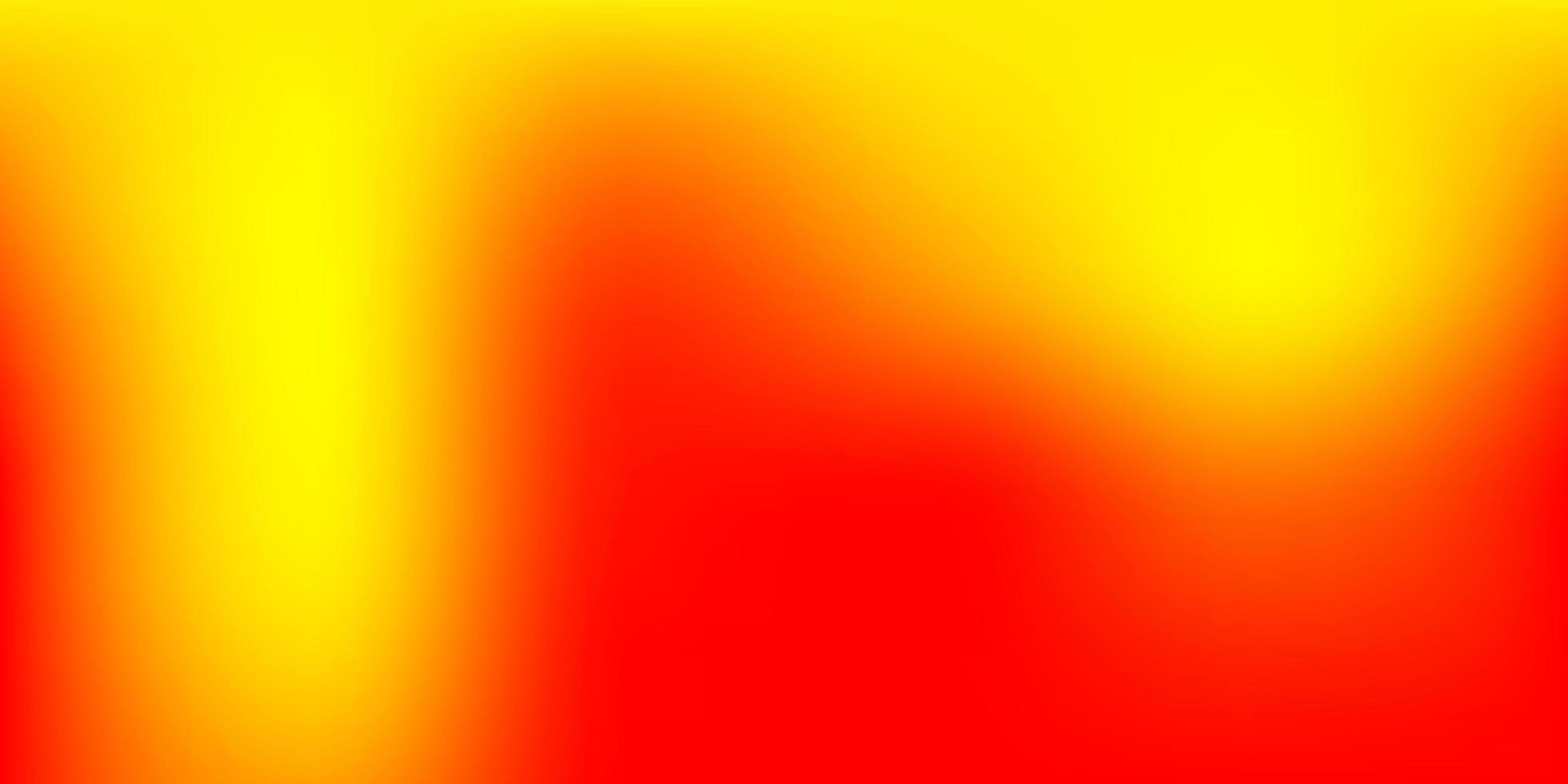 Light Orange vector blurred pattern.