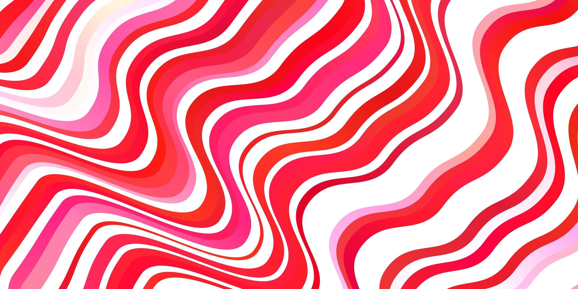 Light Red vector template with wry lines.