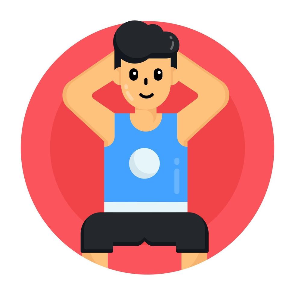 Exercise and Fitness vector