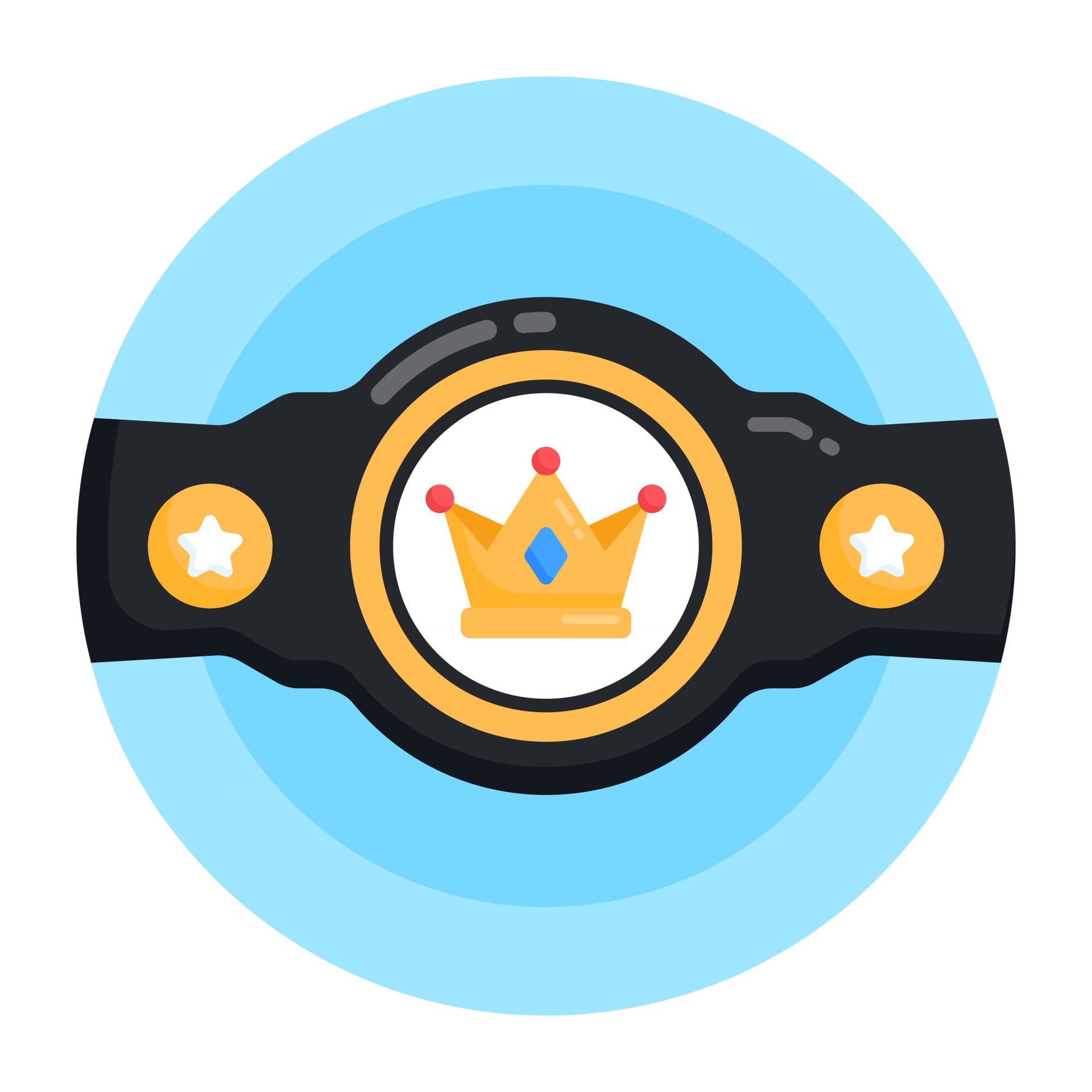 Championship Winning Belt 2986872 Vector Art at Vecteezy