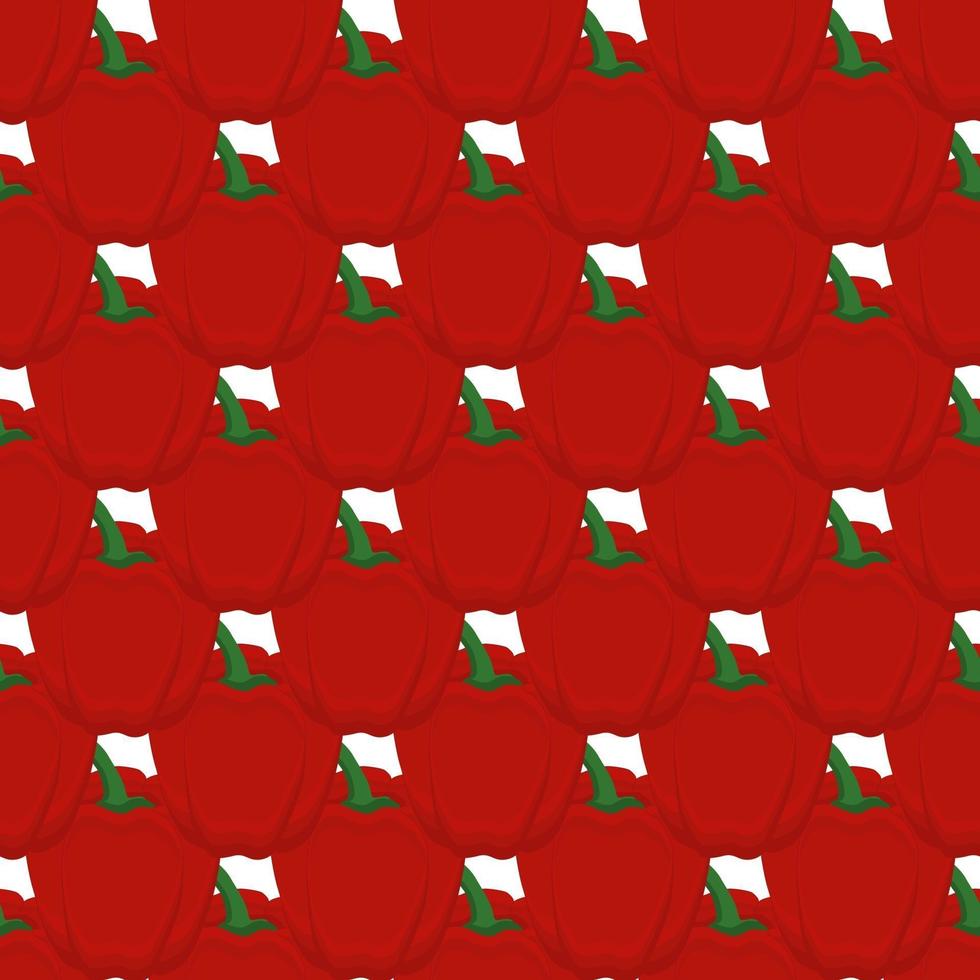 Illustration on theme of bright pattern bell pepper vector