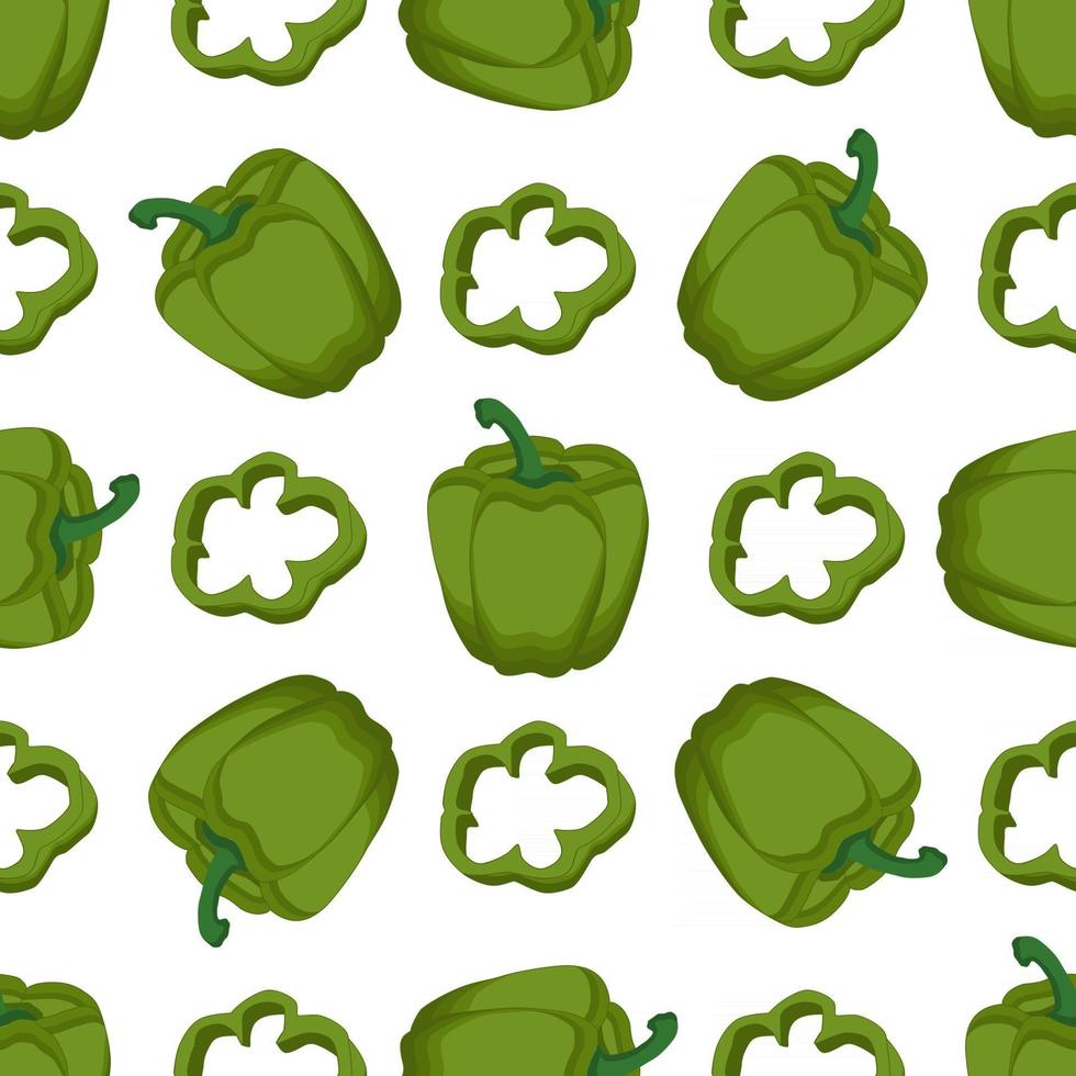 Illustration on theme of bright pattern bell pepper vector