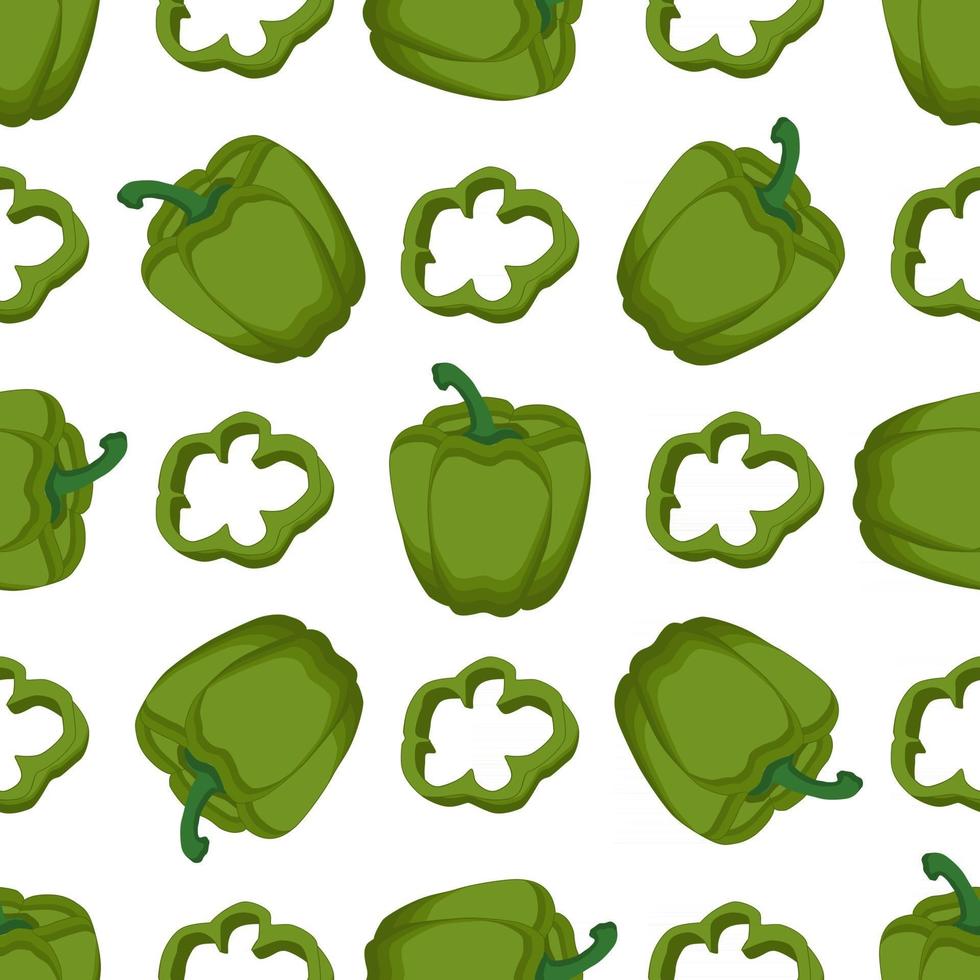 Illustration on theme of bright pattern bell pepper vector