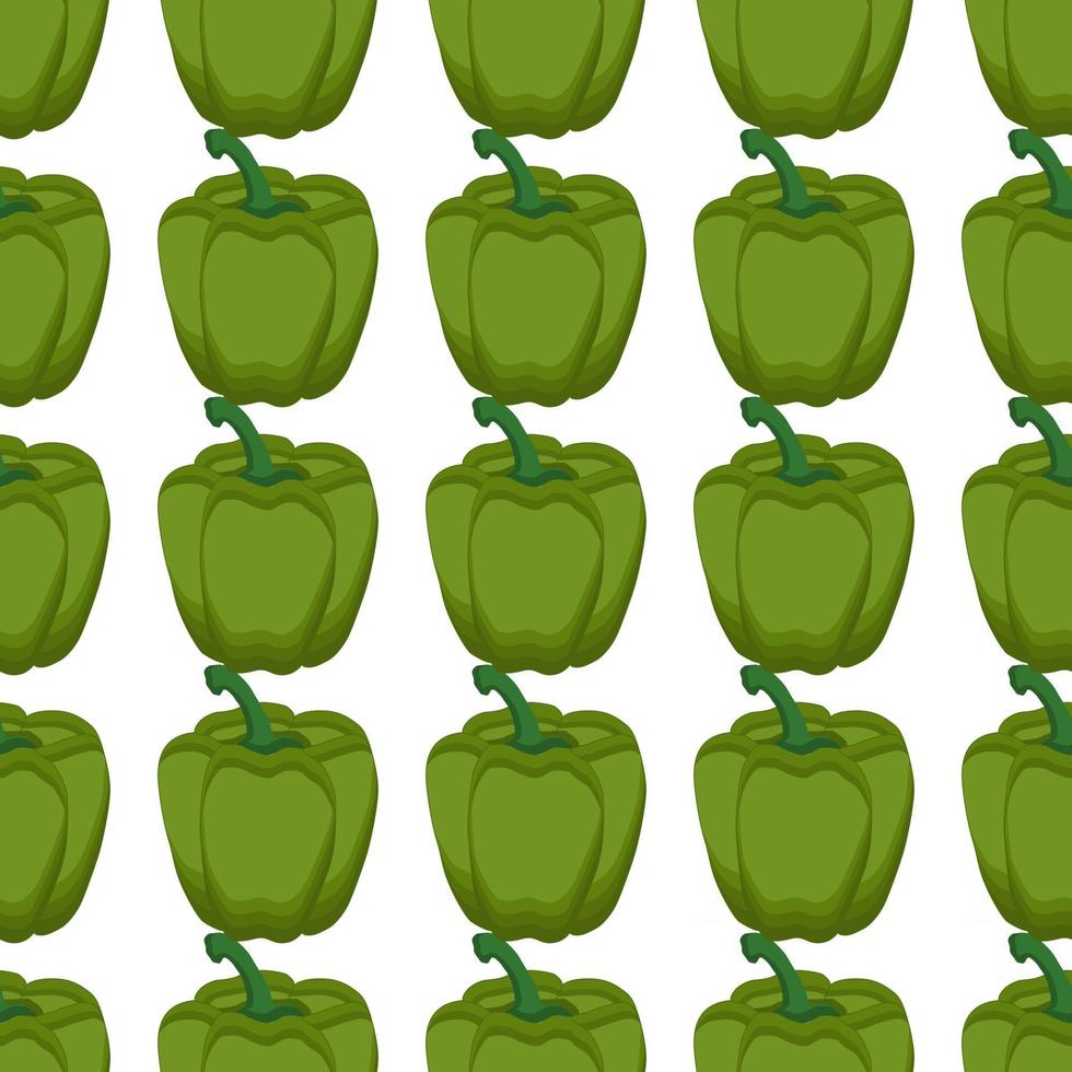 Illustration on theme of bright pattern bell pepper vector