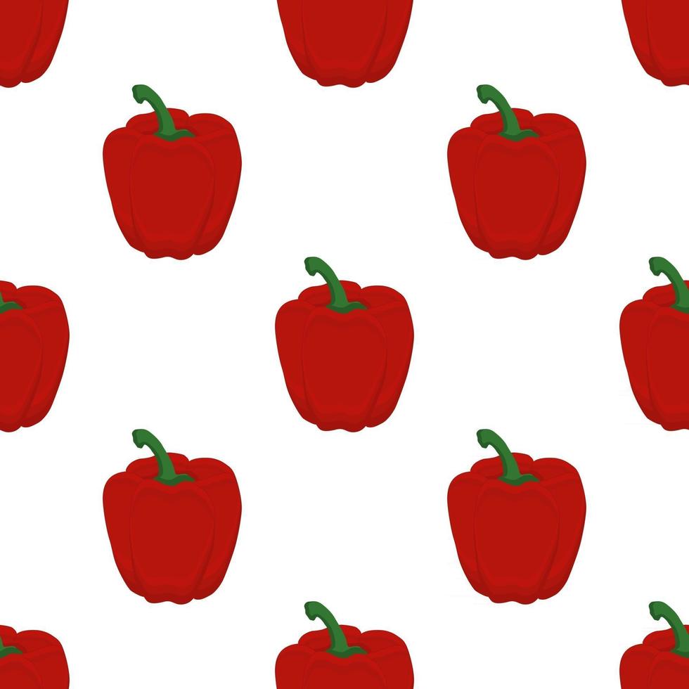 Illustration on theme of bright pattern bell pepper vector