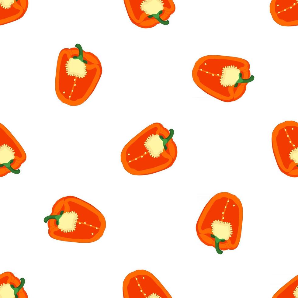 Illustration on theme of bright pattern bell pepper vector